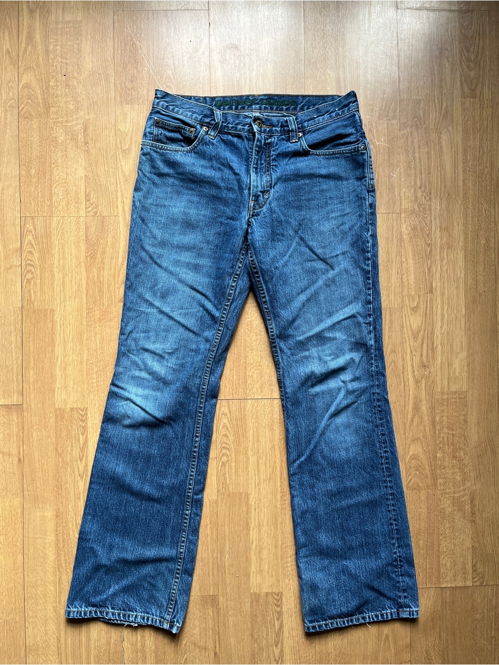 Vintage Denver Hayes Classic Blue Denim Jeans - Men’s 32x34